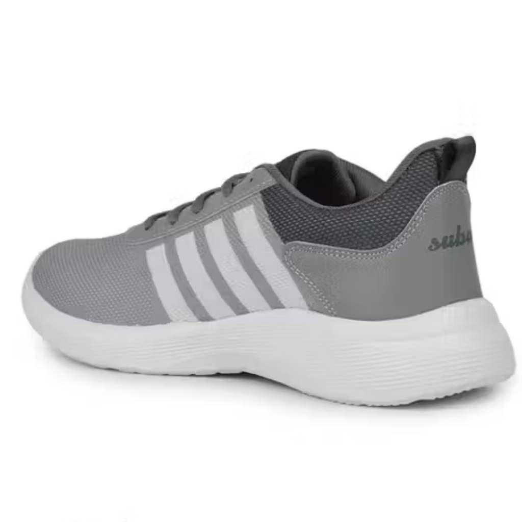 Men's Classic Grey & White Casual Sneaker