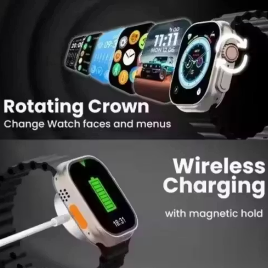 Ultra Series Smartwatch – Titanium Finish Design