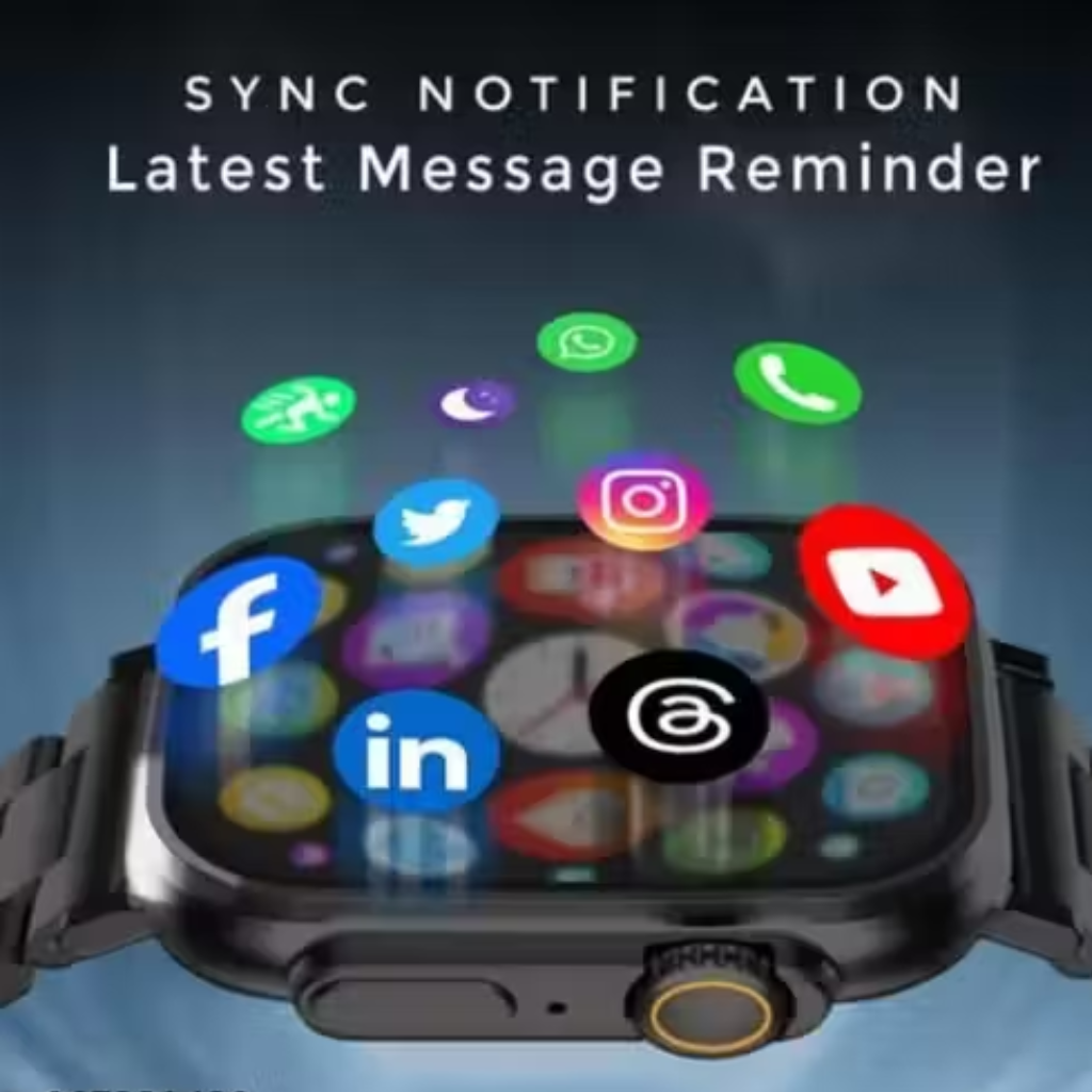 Ultra Series Smartwatch – Titanium Finish Design