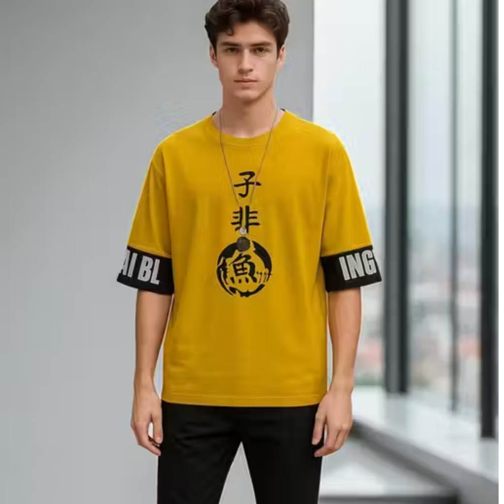 Urban Samurai Edition Men’s Oversized T-Shirt