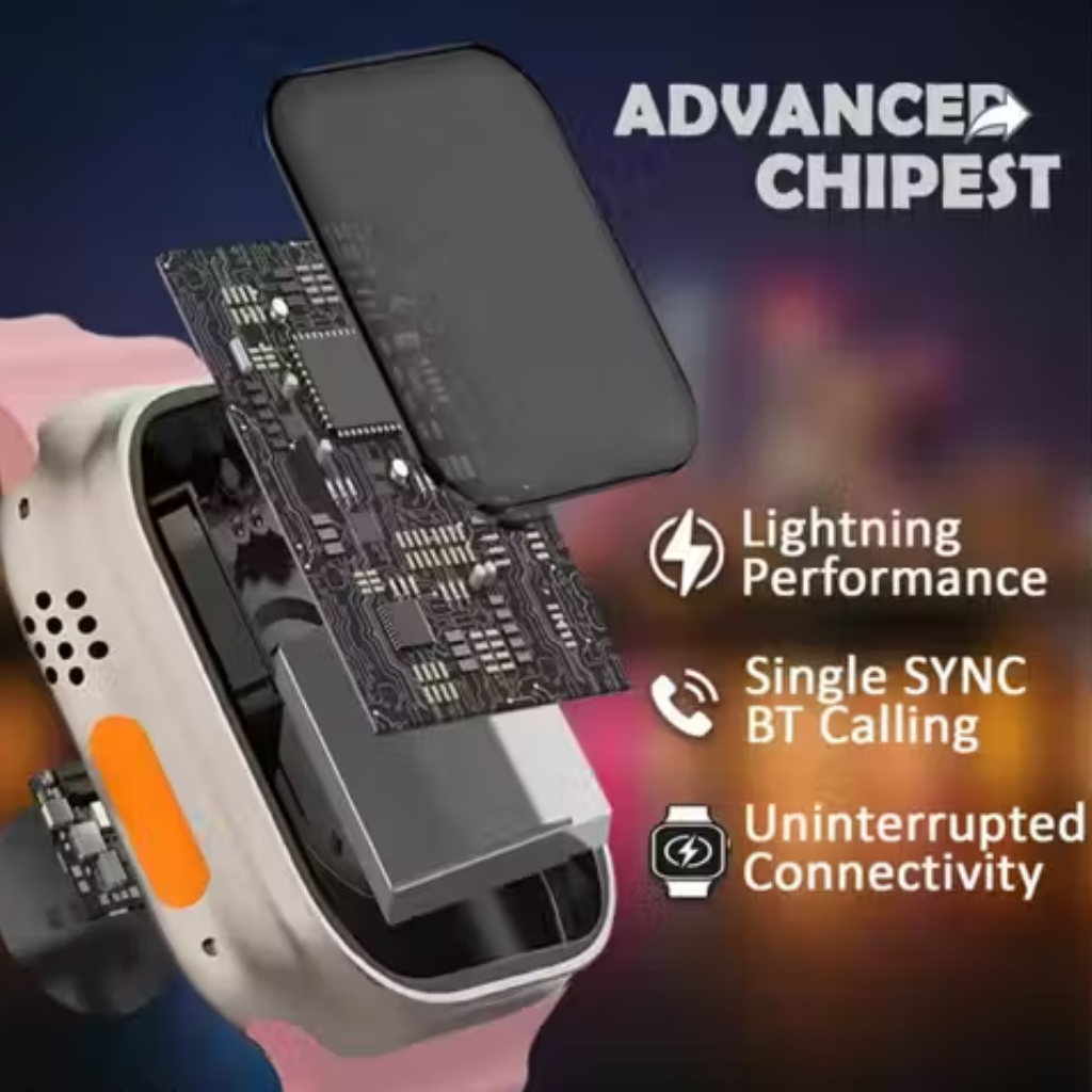Ultra Series Z Smartwatch – High-Resolution Display